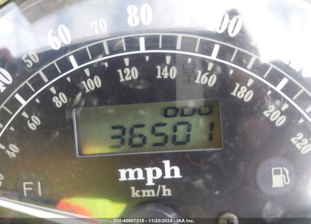 2003 HONDA VTX1800 R VIN: 1HFSC49013A103264