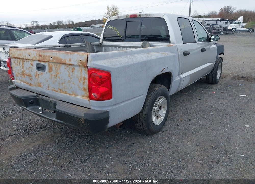 2008 DODGE DAKOTA SLT VIN: 1D7HW48N58S567934