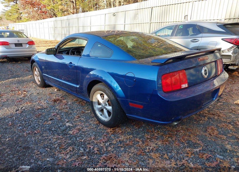 2007 FORD MUSTANG VIN: 1ZVFT82H875225425