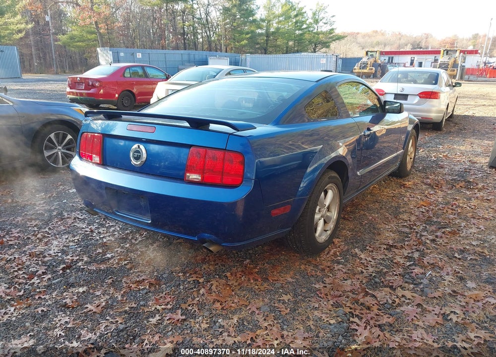 2007 FORD MUSTANG VIN: 1ZVFT82H875225425