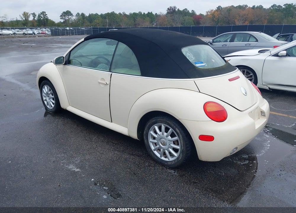 2004 VOLKSWAGEN NEW BEETLE GLS VIN: 3VWCM31Y84M324921