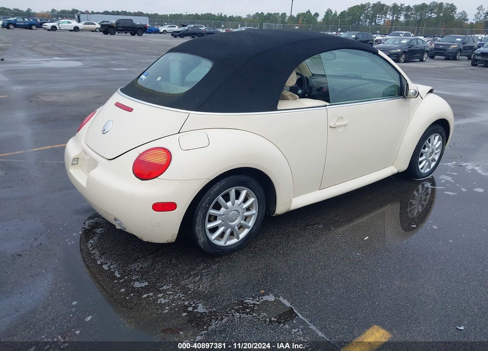 2004 VOLKSWAGEN NEW BEETLE GLS VIN: 3VWCM31Y84M324921