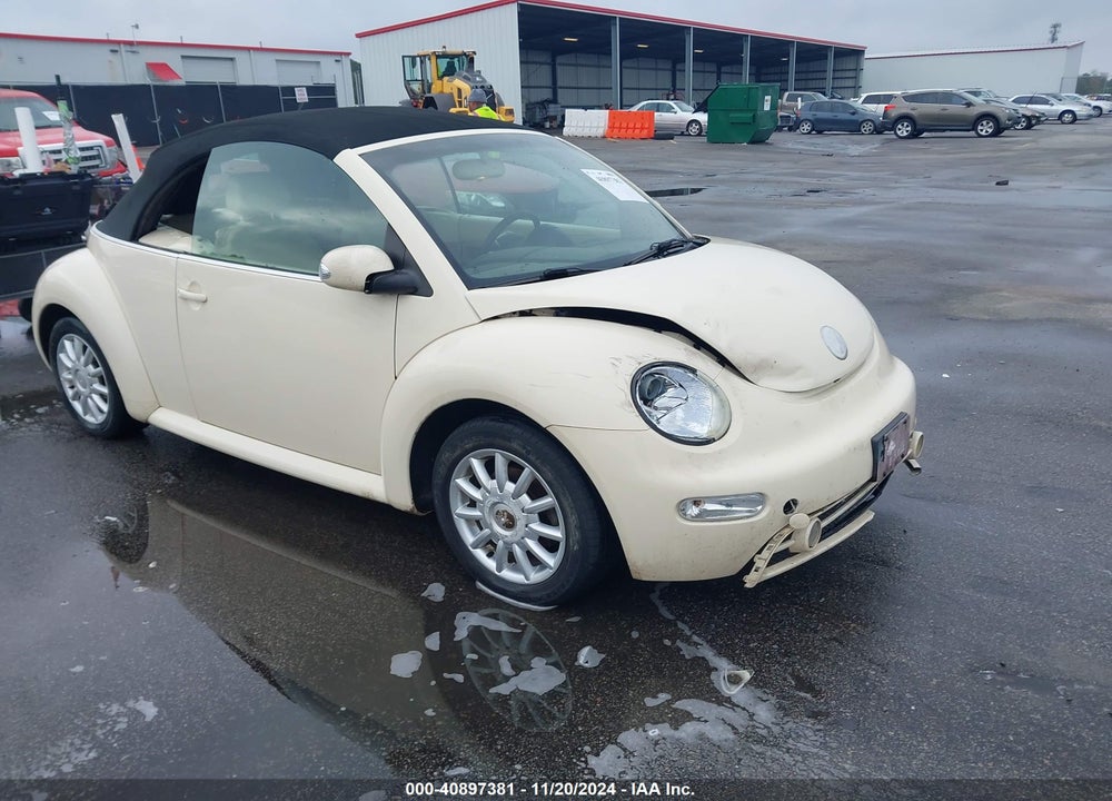 2004 VOLKSWAGEN NEW BEETLE GLS VIN: 3VWCM31Y84M324921