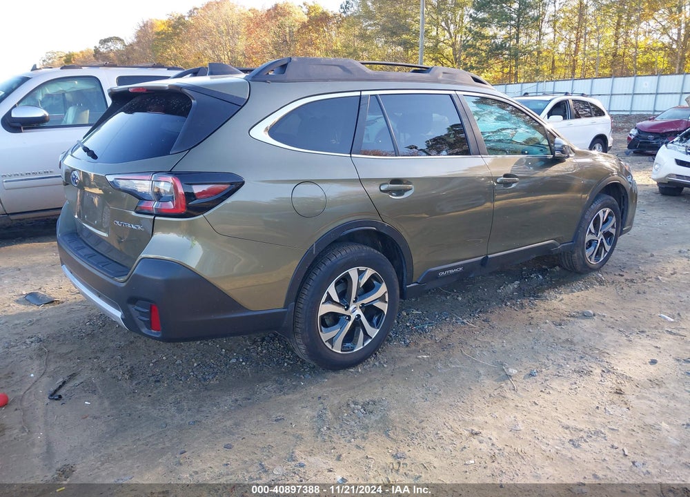 2022 SUBARU OUTBACK LIMITED VIN: 4S4BTANC7N3146308