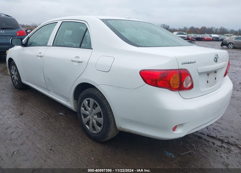 2009 TOYOTA COROLLA LE VIN: JTDBL40E299028460