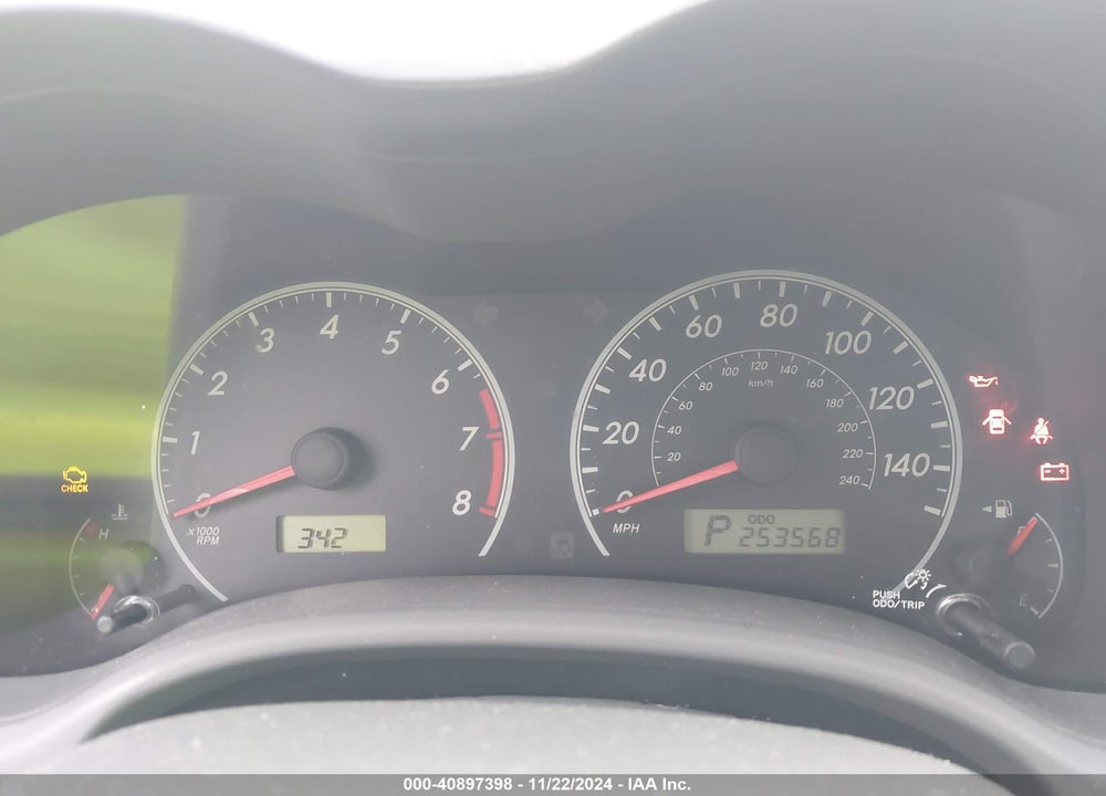 2009 TOYOTA COROLLA LE VIN: JTDBL40E299028460