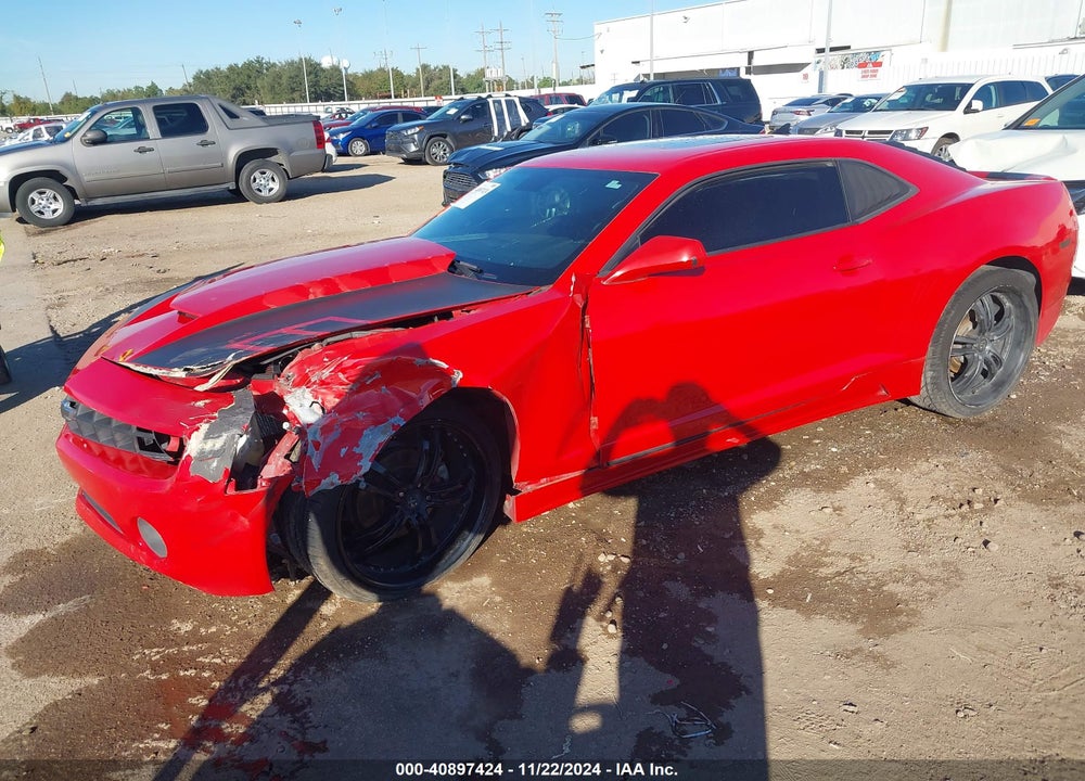2010 CHEVROLET CAMARO 1LT VIN: 2G1FB1EV2A9195825
