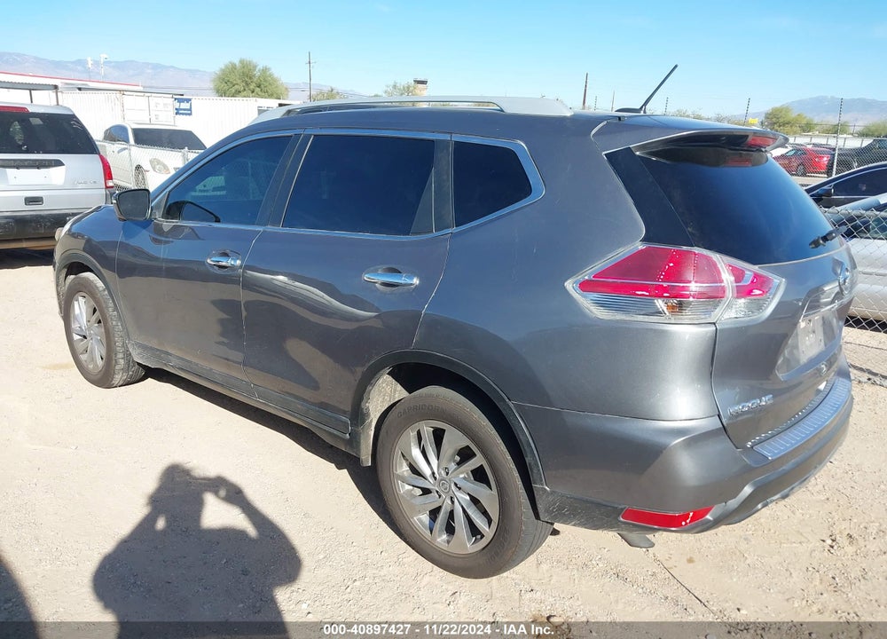 2015 NISSAN ROGUE SL VIN: 5N1AT2MV9FC770441
