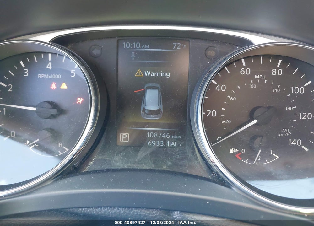 2015 NISSAN ROGUE SL VIN: 5N1AT2MV9FC770441