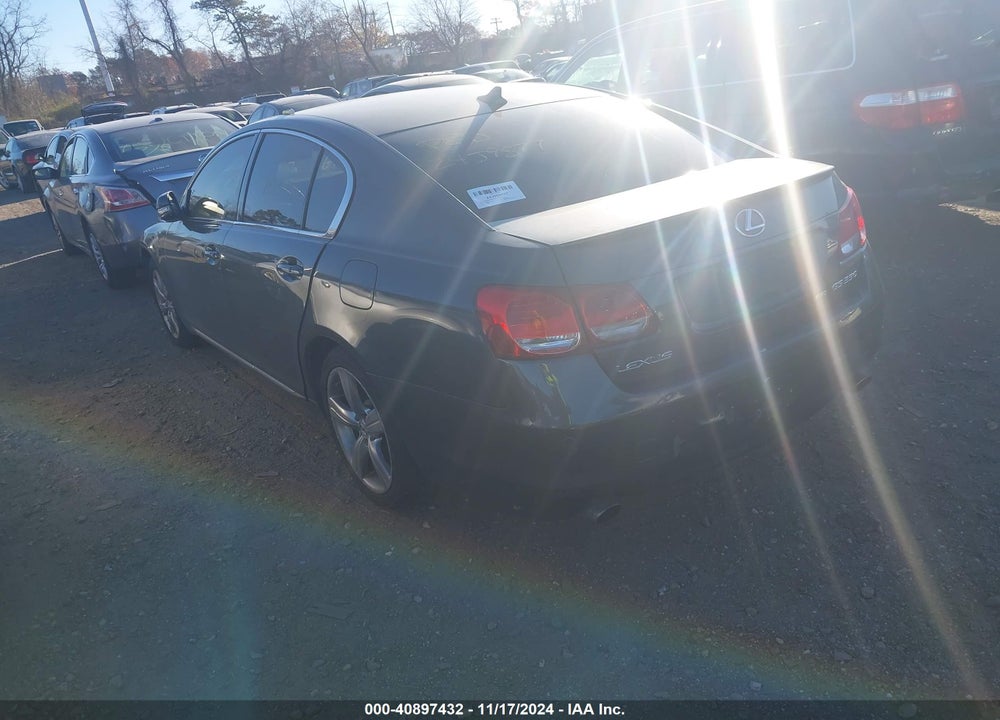2008 LEXUS GS 350 VIN: JTHCE96S780021613