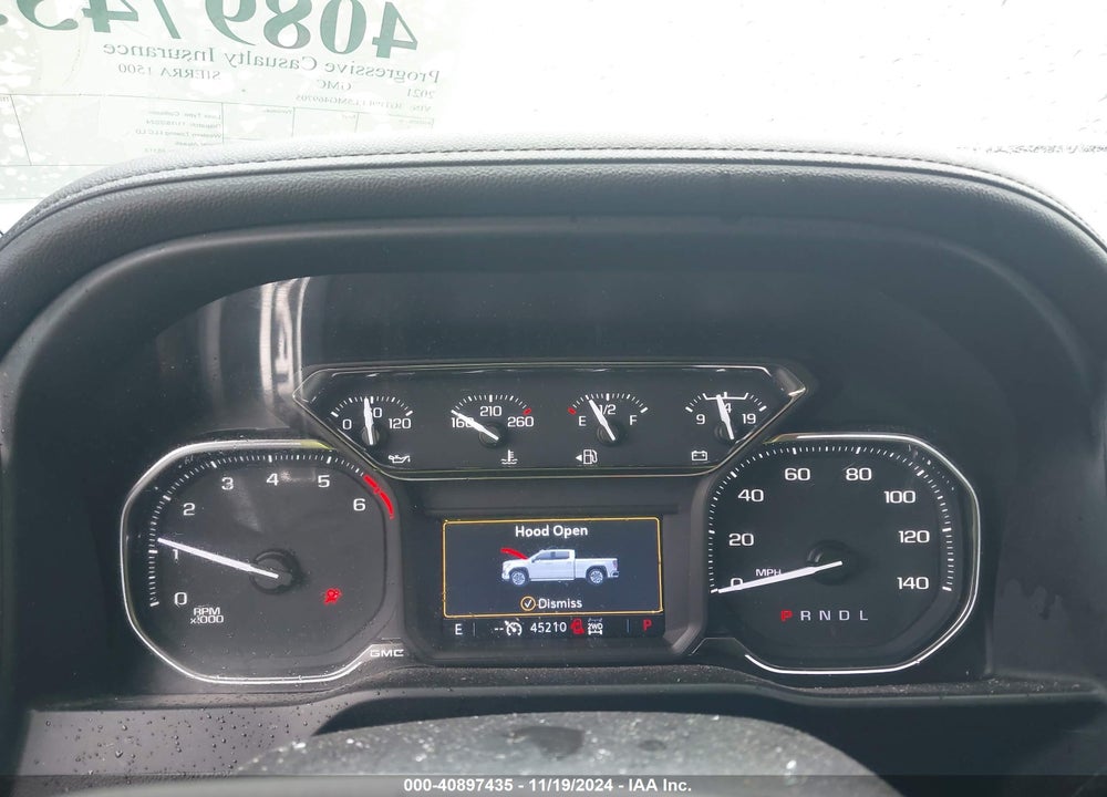 2021 GMC SIERRA 1500 VIN: 3GTP9EEL5MG469705