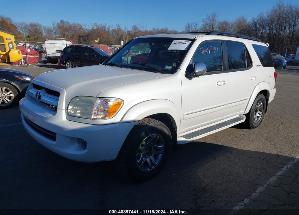 2007 TOYOTA SEQUOIA LIMITED V8 VIN: 5TDBT48A77S291379