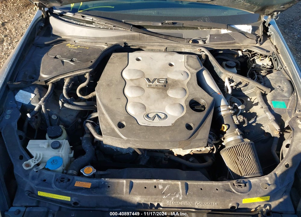 2005 INFINITI G35X VIN: JNKCV51F35M300578