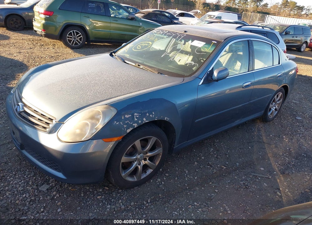 2005 INFINITI G35X VIN: JNKCV51F35M300578