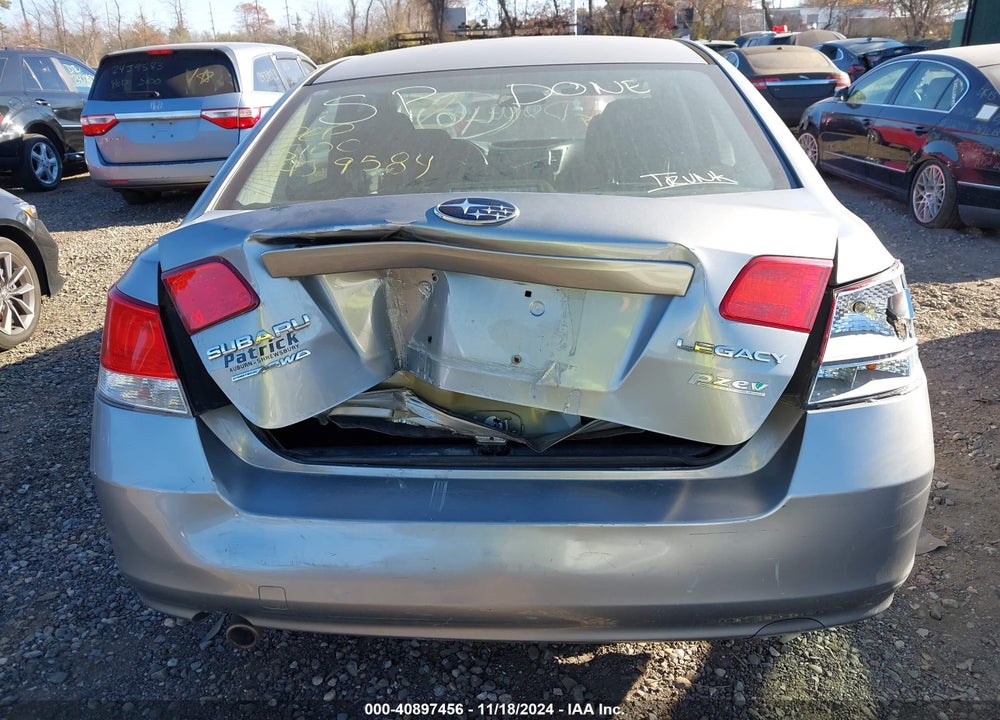 2011 SUBARU LEGACY 2.5I PREMIUM VIN: 4S3BMBC64B3212006