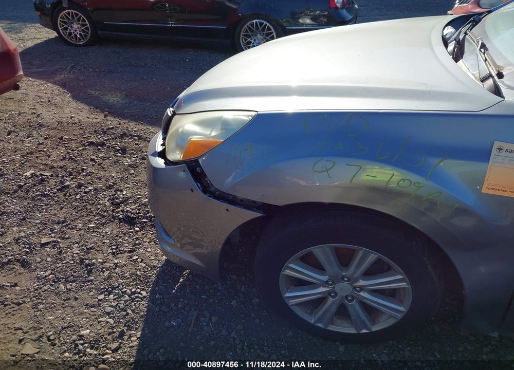 2011 SUBARU LEGACY 2.5I PREMIUM VIN: 4S3BMBC64B3212006