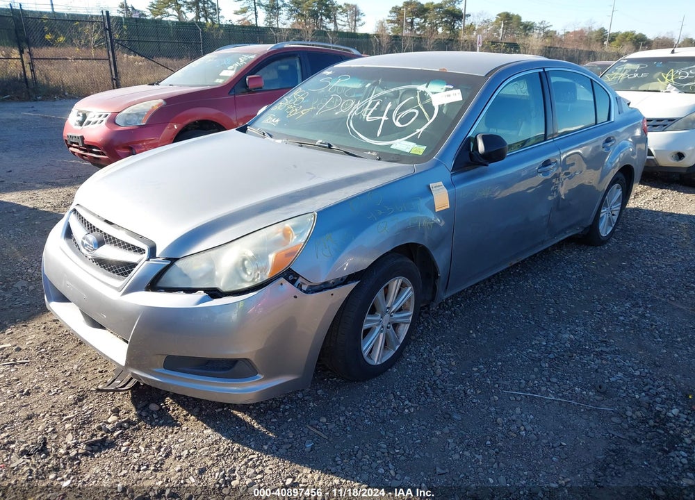 2011 SUBARU LEGACY 2.5I PREMIUM VIN: 4S3BMBC64B3212006