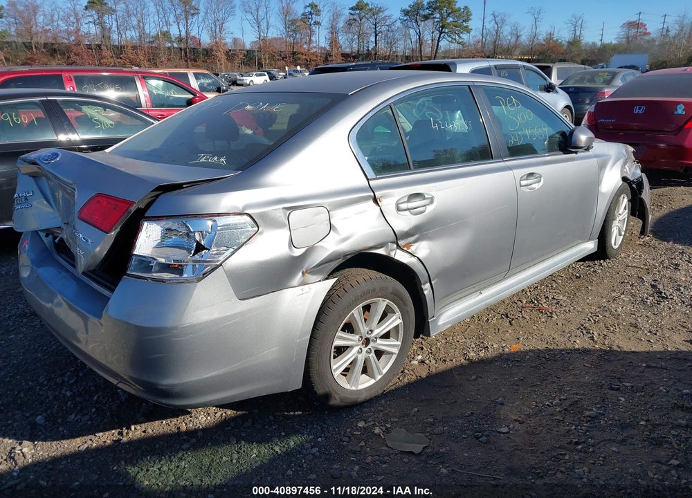 2011 SUBARU LEGACY 2.5I PREMIUM VIN: 4S3BMBC64B3212006