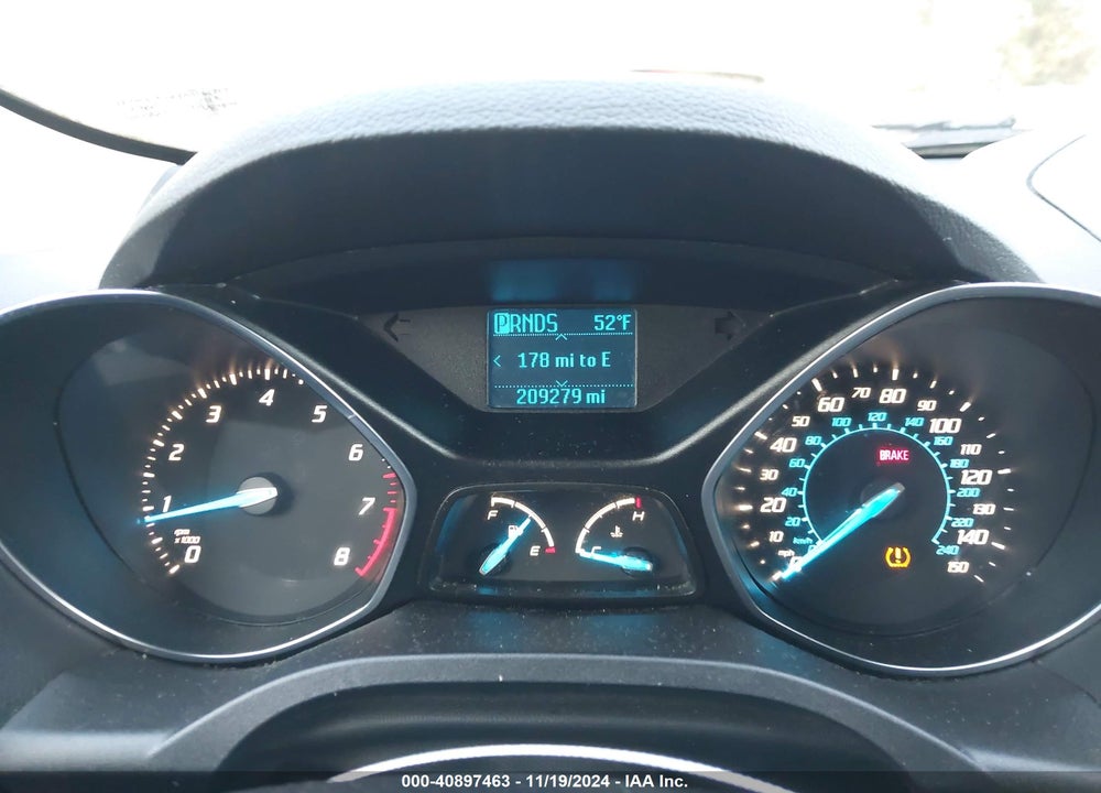 2013 FORD ESCAPE S VIN: 1FMCU0F72DUB65869