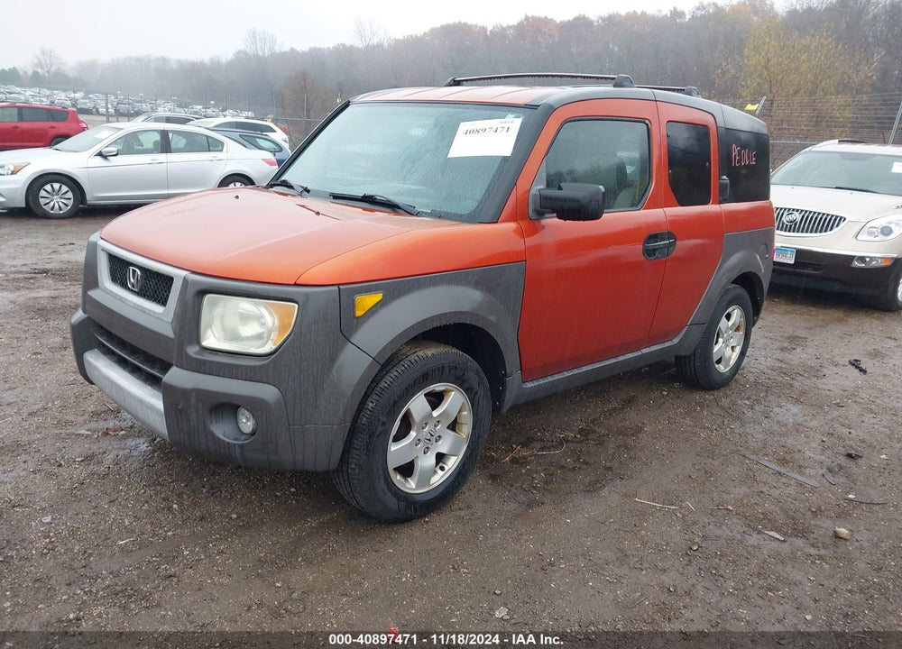 2004 HONDA ELEMENT EX VIN: 5J6YH28644L015387