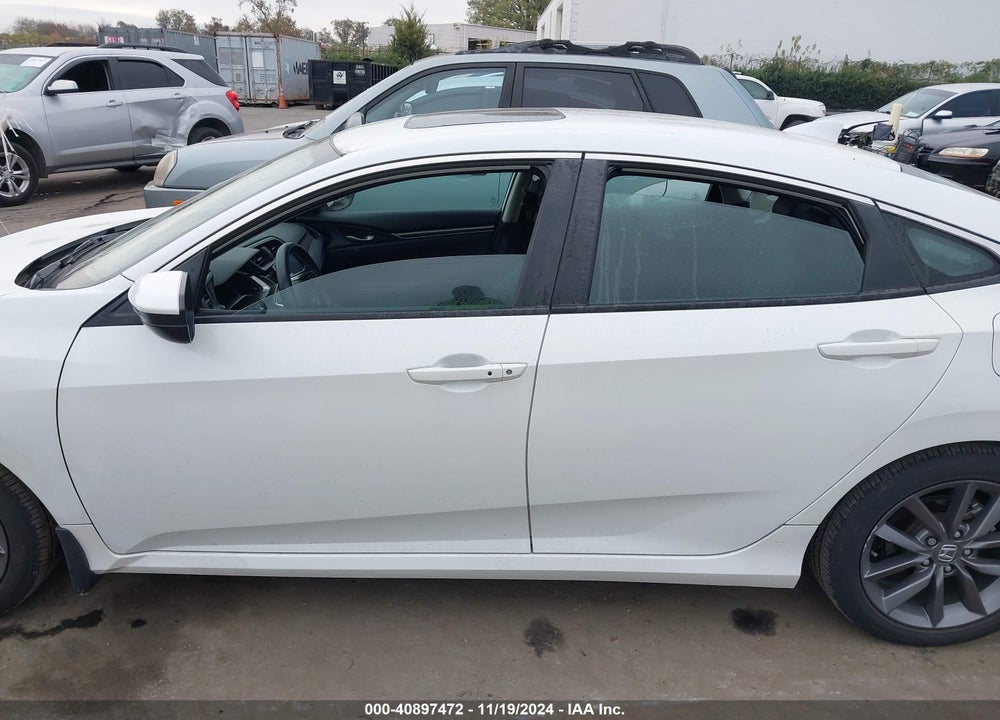 2021 HONDA CIVIC EX-L VIN: 19XFC1F74ME011916