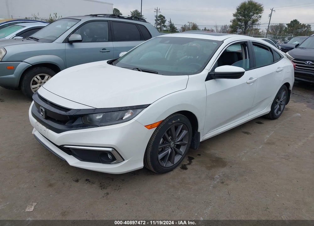 2021 HONDA CIVIC EX-L VIN: 19XFC1F74ME011916