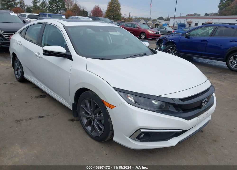 2021 HONDA CIVIC EX-L VIN: 19XFC1F74ME011916