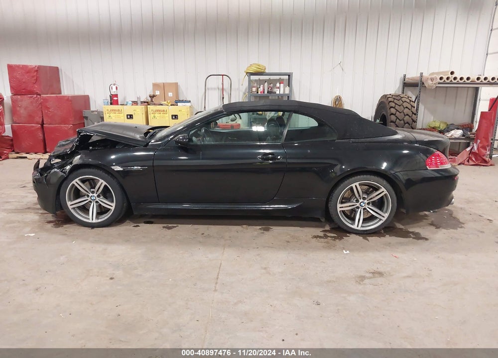 2007 BMW M6 VIN: WBSEK93547CS32288