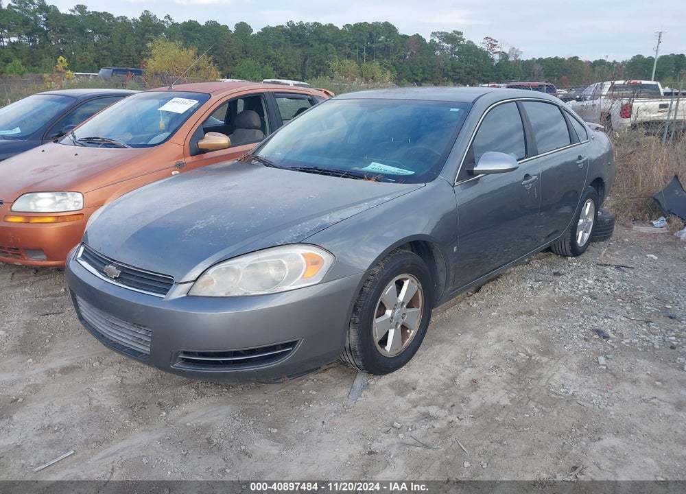 2008 CHEVROLET IMPALA LT VIN: 2G1WT58KX81255736