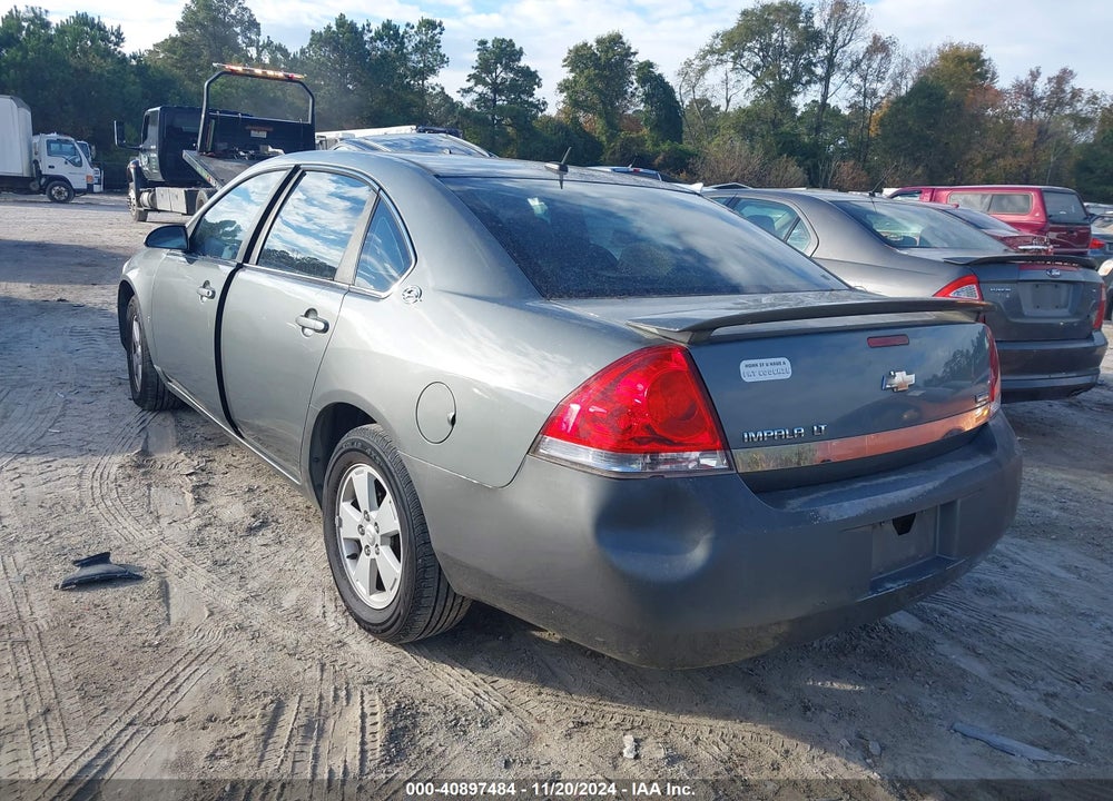 2008 CHEVROLET IMPALA LT VIN: 2G1WT58KX81255736
