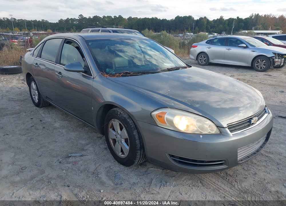 2008 CHEVROLET IMPALA LT VIN: 2G1WT58KX81255736