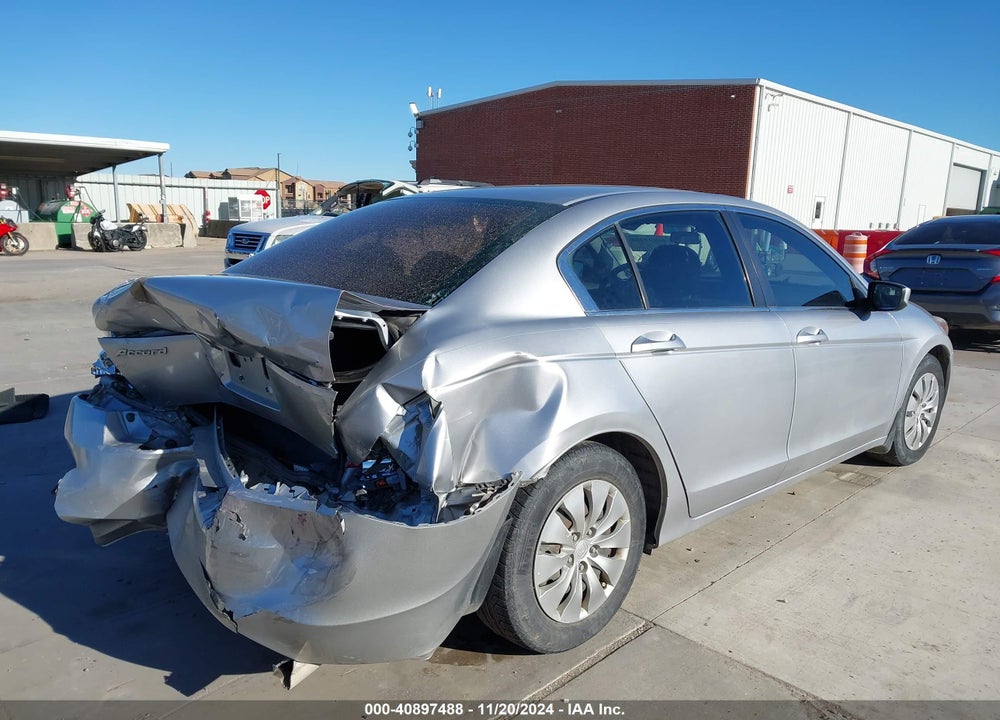 2010 HONDA ACCORD 2.4 LX VIN: 1HGCP2F3XAA131407