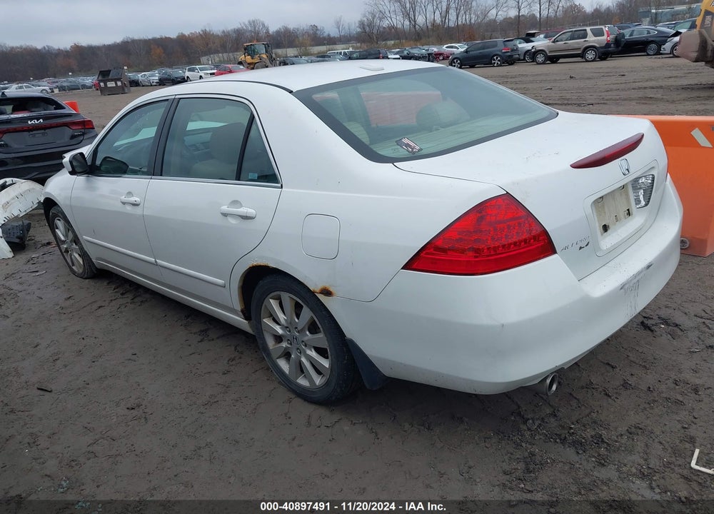 2007 HONDA ACCORD 3.0 EX VIN: 1HGCM66537A081671