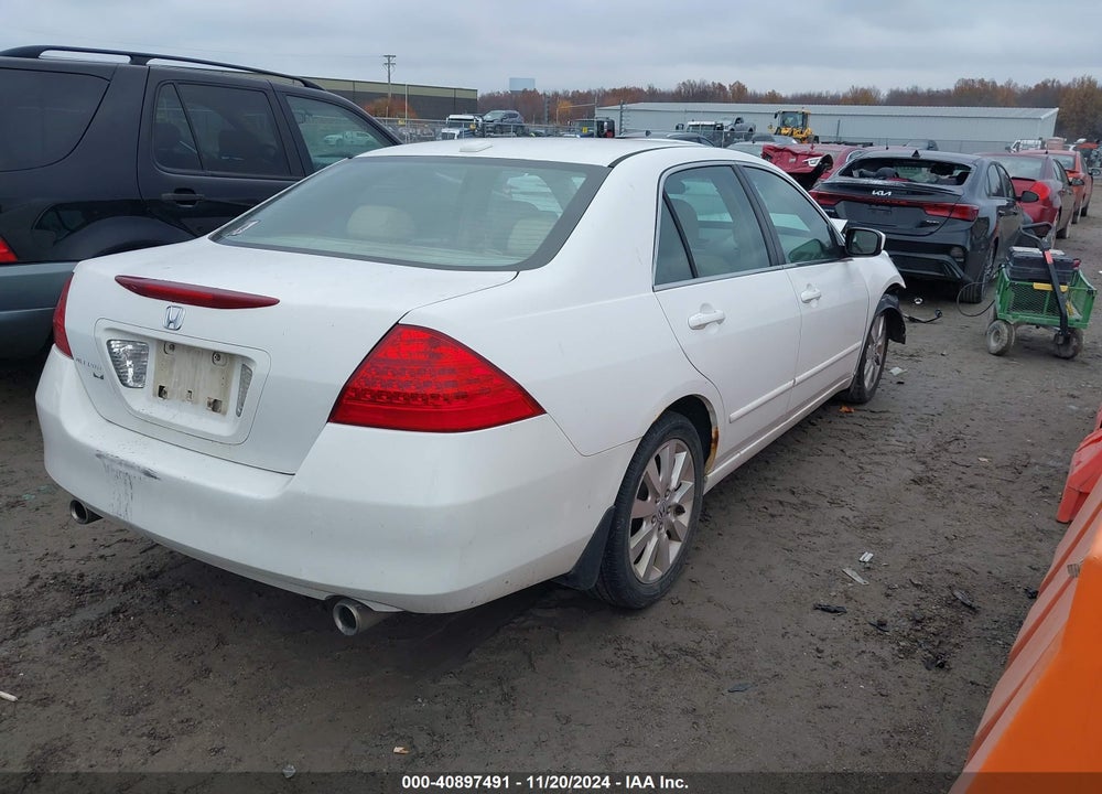 2007 HONDA ACCORD 3.0 EX VIN: 1HGCM66537A081671