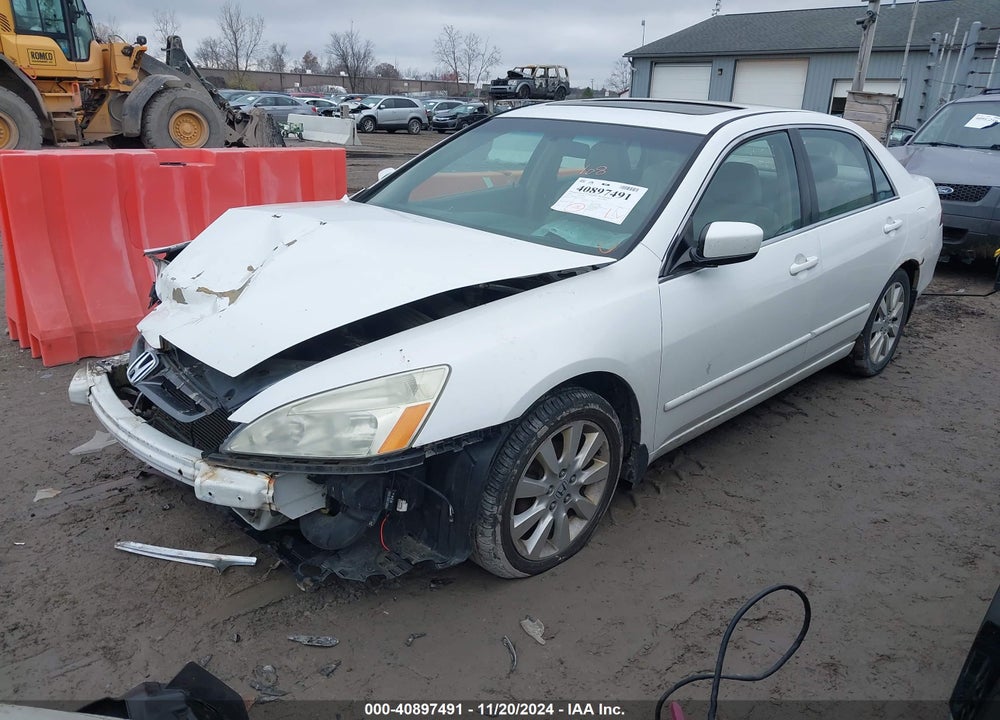 2007 HONDA ACCORD 3.0 EX VIN: 1HGCM66537A081671