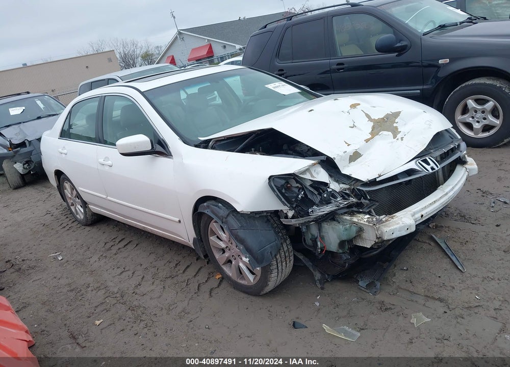 2007 HONDA ACCORD 3.0 EX VIN: 1HGCM66537A081671