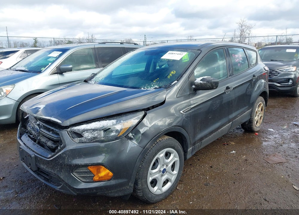2018 FORD ESCAPE S VIN: 1FMCU0F70JUC01778