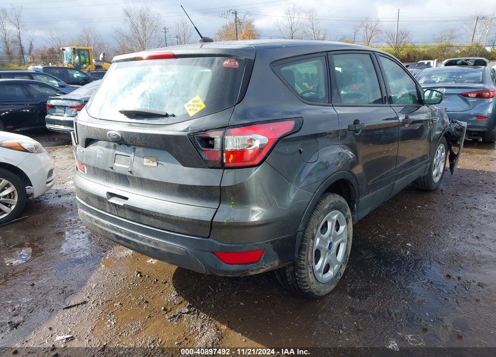 2018 FORD ESCAPE S VIN: 1FMCU0F70JUC01778