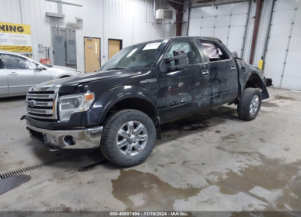 2013 FORD F-150 LARIAT VIN: 1FTFW1EF9DFA46893