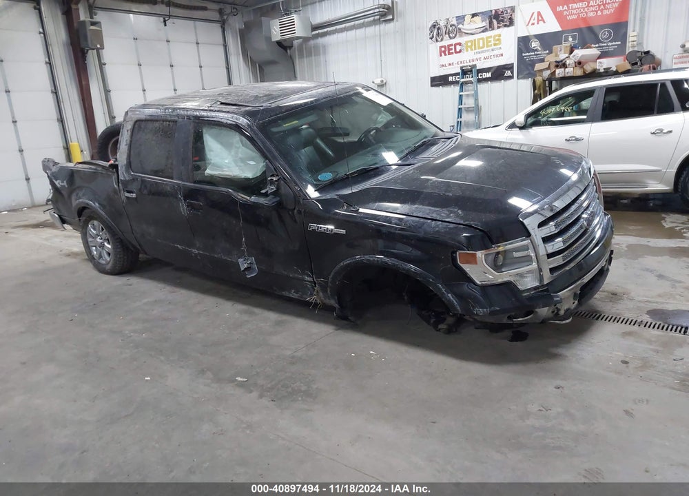 2013 FORD F-150 LARIAT VIN: 1FTFW1EF9DFA46893