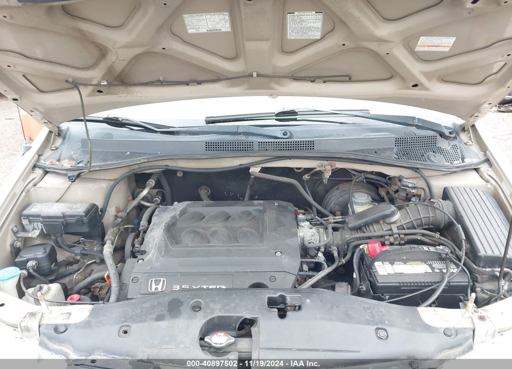 2001 HONDA ODYSSEY EX VIN: 2HKRL18631H585223