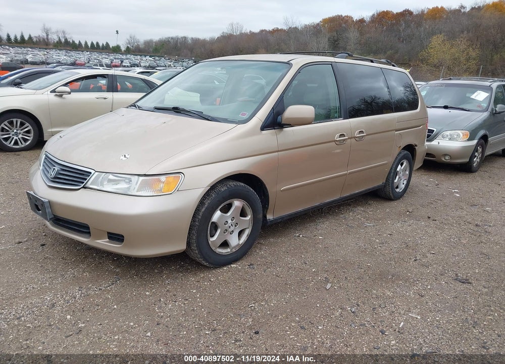 2001 HONDA ODYSSEY EX VIN: 2HKRL18631H585223