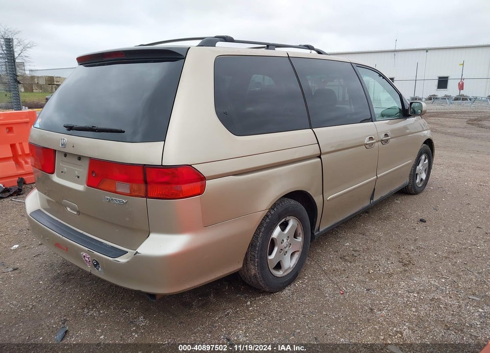 2001 HONDA ODYSSEY EX VIN: 2HKRL18631H585223
