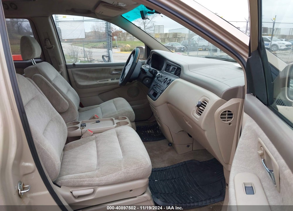 2001 HONDA ODYSSEY EX VIN: 2HKRL18631H585223