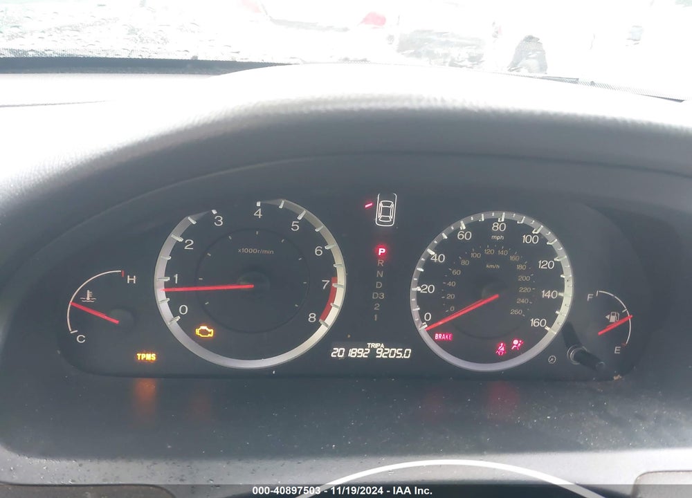 2008 HONDA ACCORD 2.4 LX VIN: 1HGCP26368A132791