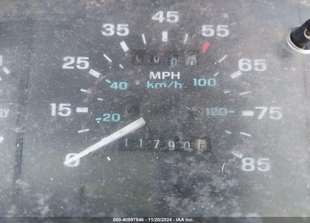 1993 FORD RANGER VIN: 1FTCR11X9PUB05840
