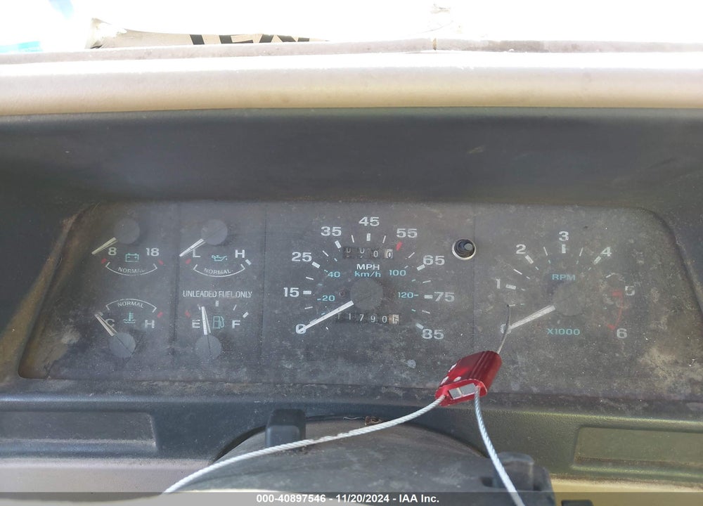 1993 FORD RANGER VIN: 1FTCR11X9PUB05840