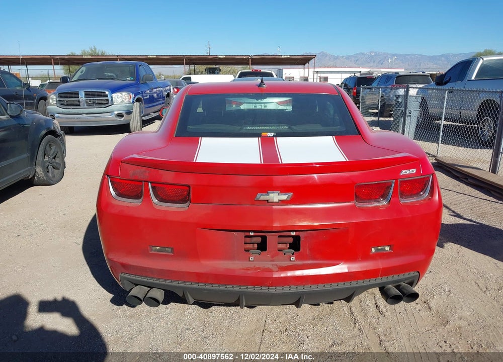 2013 CHEVROLET CAMARO 1SS VIN: 2G1FS1EW8D9202791