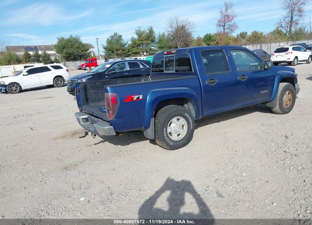 2005 CHEVROLET COLORADO LS VIN: 1GCDS136058129754