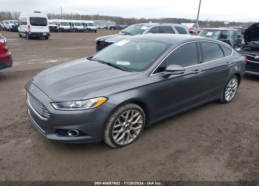 2013 FORD FUSION TITANIUM VIN: 3FA6P0K95DR377646